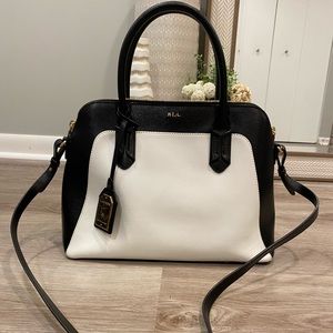 Lauren by Ralph Lauren leather handbag